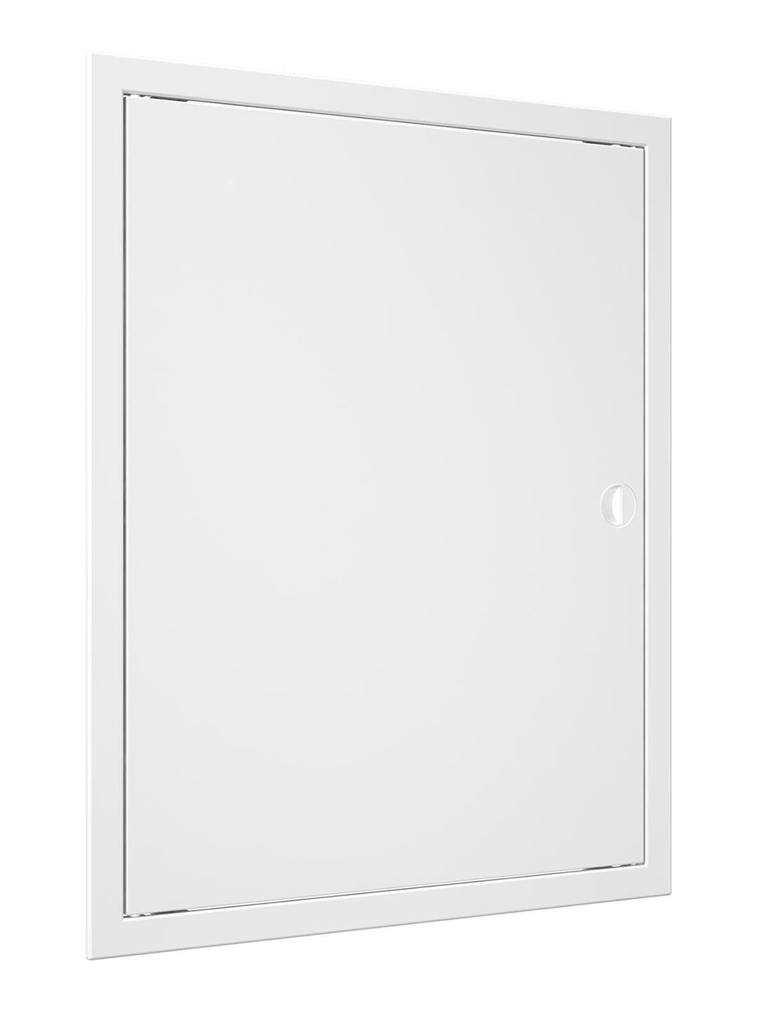 Люк ревизионный ЛР фланец 396х496  ручка 418х518 пластик EVECS,Л4050Р