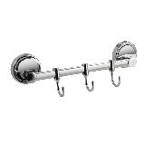 1213 САНАКС Вешалка с тремя крючками прямая