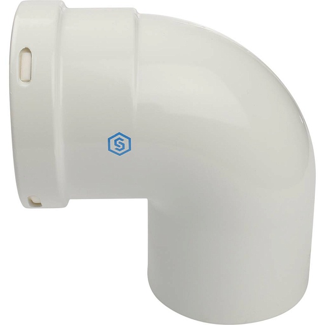 Колено Ø80 угол 90° м/п STOUT (SCA-0080-000090)