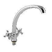 6503 НЕВА Смеситель кухня металлокерамика