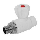 TIM  PPR Кран шаровый прямой НР  20х1/2