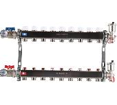 Коллектор из нержавеющей стали в сборе без расходомеров 9 вых.ROMMER RMS-3210-000009