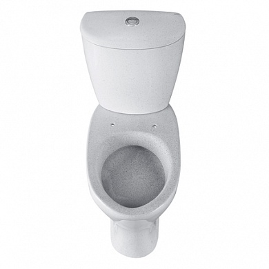 Унитаз-компакт Версия КРАП на белом(косой вып., ниж. подв., 1-реж. арм., сид. полипропилен), SANTERI