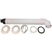 Комплект коакс. дым. Ø60/100 ROMMER INOX Line АНТИЛЕД УНИВЕРСАЛЬНЫЙ (RCA-6100-251000)