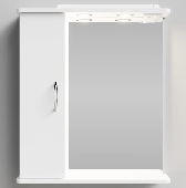 Колумбия 65 Зеркало+шкаф левое+свет, VOD-OK