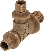 ТЕ-СЕ Тройник 90* редукционный, 20 х 16 х 20, бронза 710603