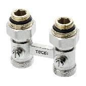 Узел нижнего подкл. радиаторов TECE 1/2НР х 3/4НР (прям.) 8740437