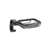 A11602-1 Мыльница настенная ACCOONA решётка/авиац.алюминий Цвет: черный