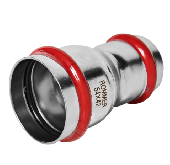 Пресс-муфта двухраструбная 54х42 нерж. сталь ROMMER RSS-1018-005442