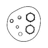 96768182 Комплект уплотнения вала JP