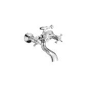 A6070 Смеситель для ванны ACCOONA с коротким изливом дивертор в корпусе цинк/хром (10)