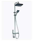 Смеситель для ванны с душем G.LAUF SEA16-A001MG (D35 с душевой системой и гиг.лейкой) ГРАФИТ (5)