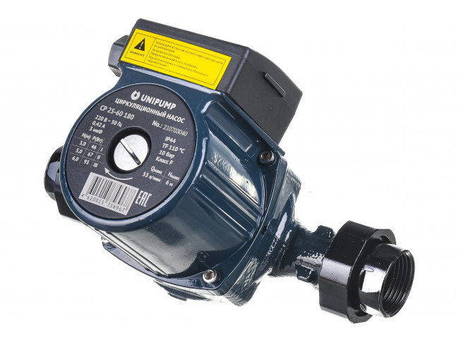 Насос циркуляц. (отопл.) СP 25-60 180 UNIPUMP 76681