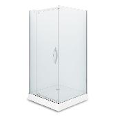 ALEX BAITLER Душевое ограждение без поддона AB214-90 90*90*200 (квадрат, пррозрачное стекло 8мм)