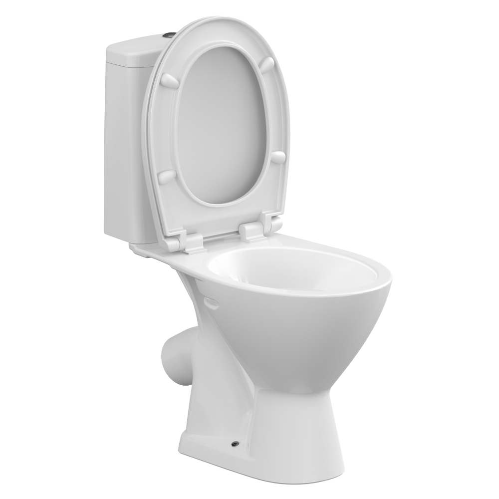 Унитаз-компакт  Cersanit JUST S- KO-JUS031-3/6-PL-w с косым выпуском