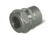 Муфта труба-вн. резьба (никелированная) 20*3/4