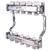 VTc.582.EMNX.0606 Коллекторный блок из нержавеющей стали 6 вых. VALTEC