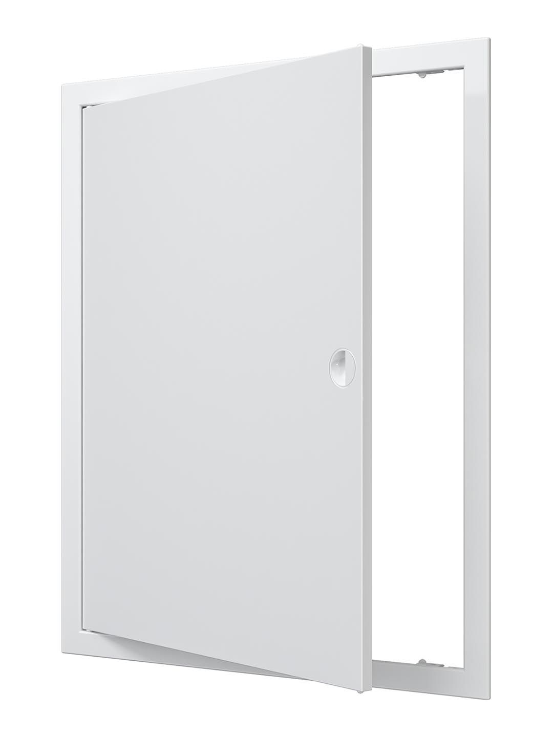 Люк ревизионный ЛР фланец 396х496  ручка 418х518 пластик EVECS,Л4050Р