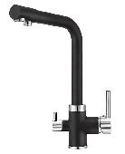 Смеситель для кухни ТУРМАЛИН (гиб.подв., крепления,переход.подкл.фильтра) GRANULA, GRANULA