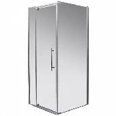 ERLIT Душевое ограждение без поддона ER10110H-C4(100*100*200, квадрат, тонированное стекло 6мм),