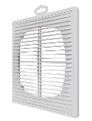 2121П, Решетка вентиляционная приточно-вытяжная АБС208х208