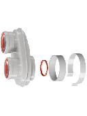 Адаптер разделит. Ø80/80 (для Baxi) ROMMER  (RCA-8080-210002)