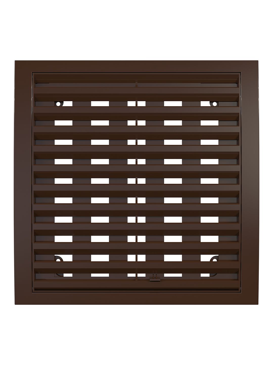 Решетка вентиляционная РРПН  разъемная регулируемая 200х200 ASA Brown ERA STREETLINE 2020РР кор