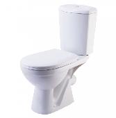 Унитаз-компакт Комфорт (косой вып., 2-реж.арм., сид.полипроп.) Киров