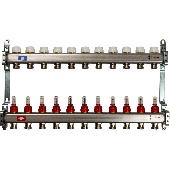 Коллекторная группа с расходомерами 11 вых. STOUT (SMS 0917 000011)