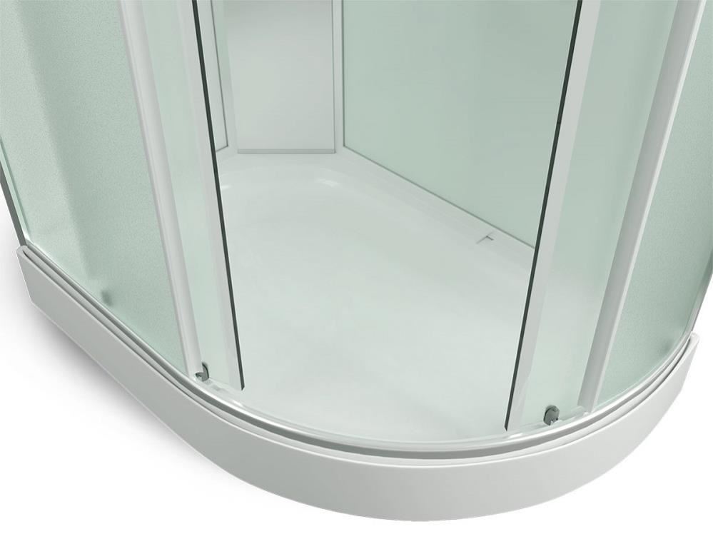 ERLIT Душевая кабина ER3512PL-C3-RUS 120*80*215 (без г/м, низ.поддон, мат.стекло)