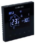 Электронный комнатный хронотермостат ДВУХКОНТУРНЫЙ VALTEC ЧЁРНЫЙ VT.AC634.B.0