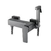 A32124AT Смеситель для гиг.душа с лейкой ACCOONA цвет: графит (10)