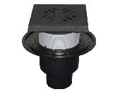 Трап с вертикальным выпуском DN50/75/110, c чугунной решеткой HL 310NG