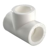 Тройник 50х50х90 PN 25, белый РТП