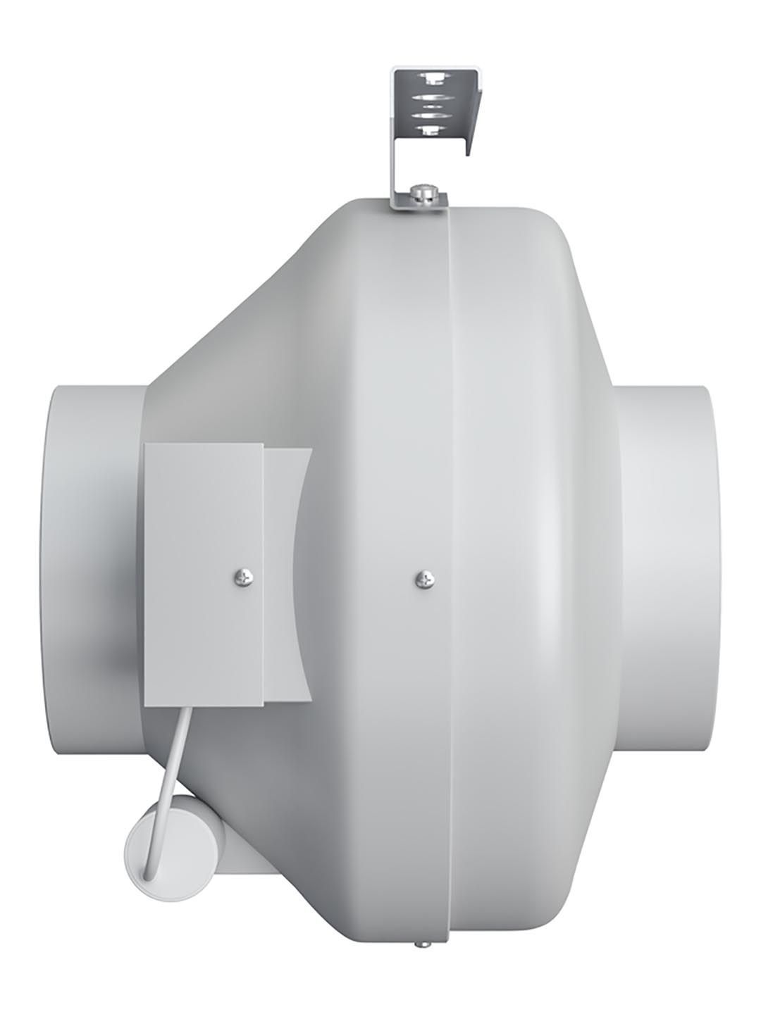 Вентилятор канальный D125 CYCLONE центробежный пластиковый корпус ERA PRO