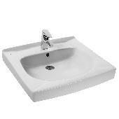 Раковина Пилот-60 (615*605) c кронштейном, крепежом и сифоном, SANTEK