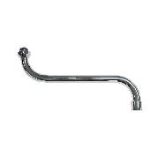 00226 САНАКС Гусак к смесителю в ванную стандарт 30см /круглый/