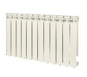 Радиатор алюминиевый STOUT ALPHA 350 12 секций SRA-2310-035012 бок. подключение