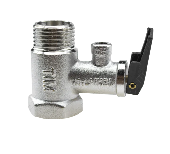 Клапан предохранительный для бойлера с ручкой спуска (7 бар) TIM (100) BL5812