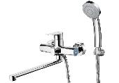 Смеситель для ванны с душем G.LAUF GOB7-A134 (D35 длин. излив)