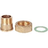 Штуцер с накидной гайкой под плоскую прокладку G 3/4M-G1N STOUT (SVM-0071-002025)