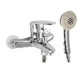 48009 САТУРН  Смеситель ванна короткий излив шаровый 40 мм