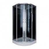 ERLIT Душевая кабина ER3510P-C2-RUS 100*100*215 (без г/м, низ.поддон, тонир.стекло)
