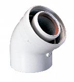 Коакс.отвод 45° (KGH71410161-) поворотный