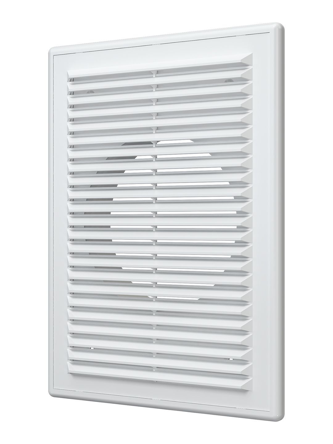 Решетка вентиляционная RF фланец D125 разъемная 185х255 пластик ERA 1825R12F