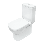 Унитаз-компакт Quadro DM Slim (антивсплеск, унив.вып., 2-реж.арм., сид.дюро м/л), SANITA LUXE