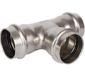 Пресс-тройник  равнопроходный 22мм ВПР нержавека ROMMER RSS-0013-000022 (80)