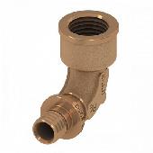 ТЕ-СЕ Уголок соединительный с муфтой 16 х 1/2