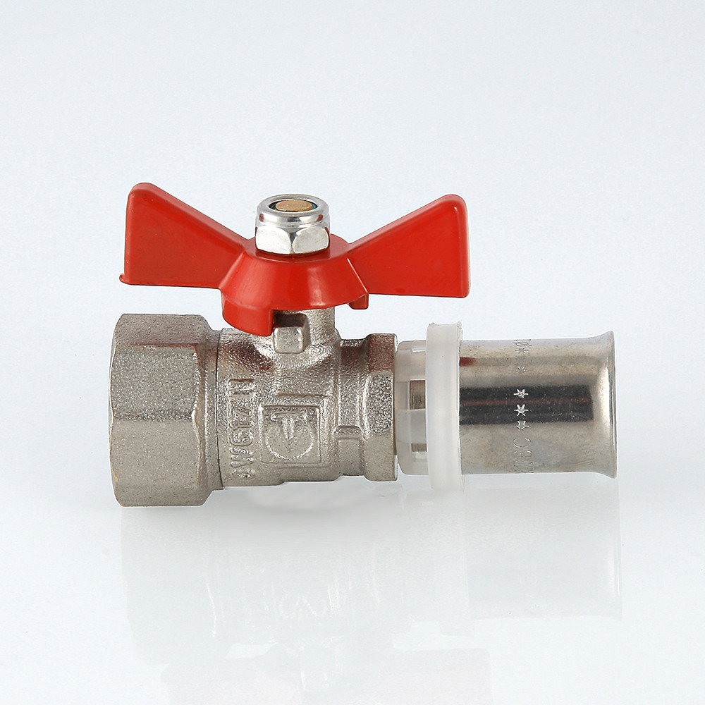 Кран шар. ПРЕСС 16мм х1/2 вн 