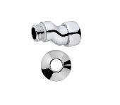 Эксцентрик с накидной гайкой хром 1